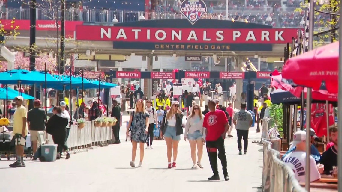 Perfect day for baseball: Nationals fans welcome a new season