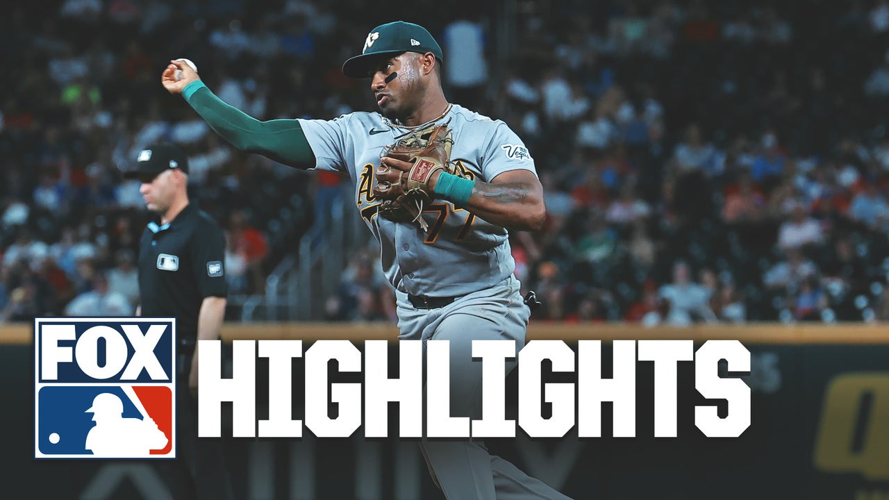 Athletics vs Braves Highlights ⚾️ MLB on FOX