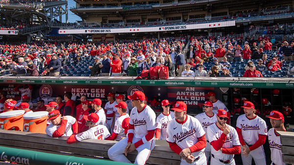 Nats dugout