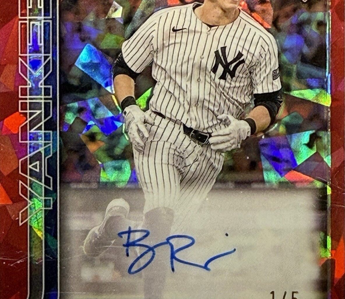 New Bronx Bomber talk of the town for Yankees, collectors