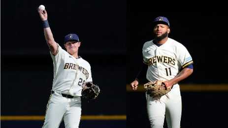 Brewers' Jackson Chourio, Andrew Vaughn nearing return to lineup
