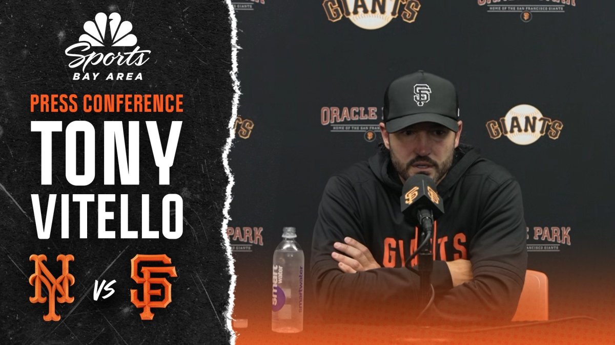 Tony Vitello breaks down his first MLB ejection in Giants' loss to Mets