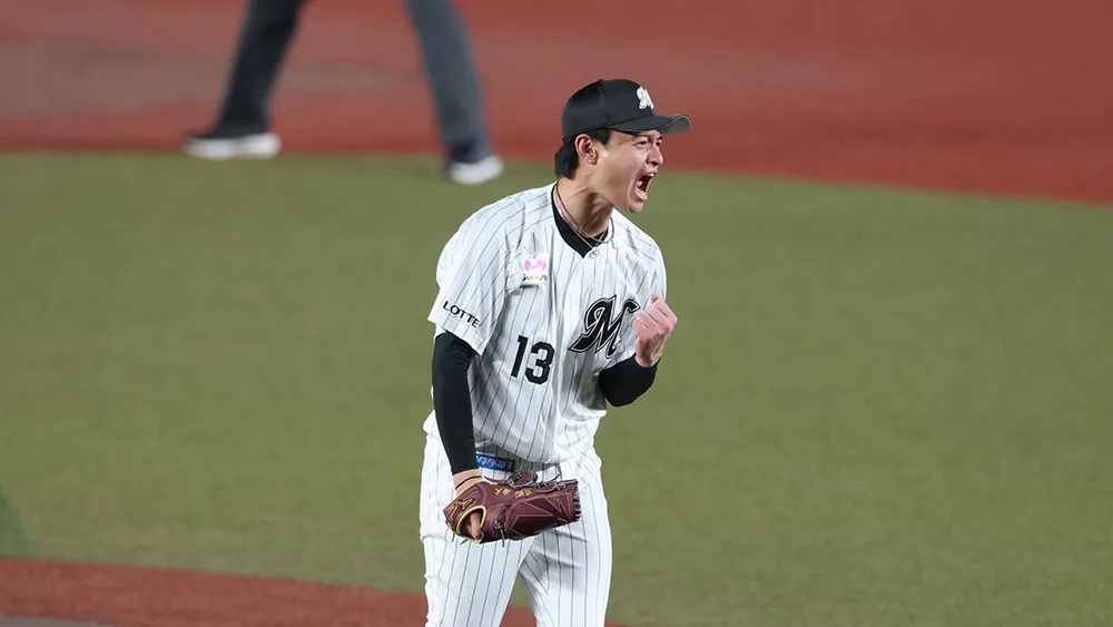 Chiba Lotte Marines pitcher Kaito Mori [Photo: Provided by the team]