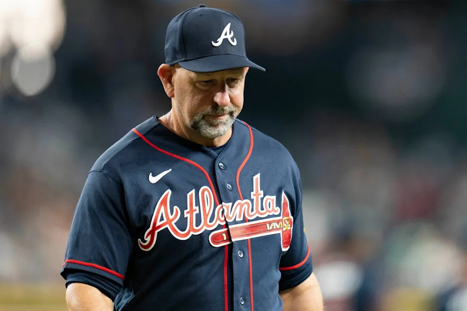 Atlanta coach Walt Weiss defended his player after the brawl (AP)