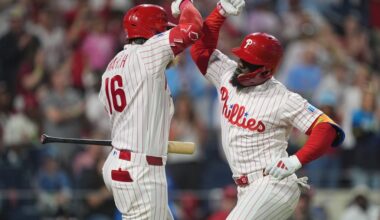 Adolis Garcia starting to settle in after first week with Phillies