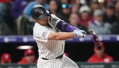 Sliding Rockies strike out 13 times, lose ninth straight to Phillies