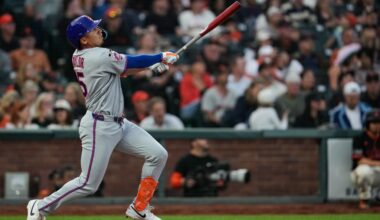 Mets rout Giants 9-0 in second game without Juan Soto