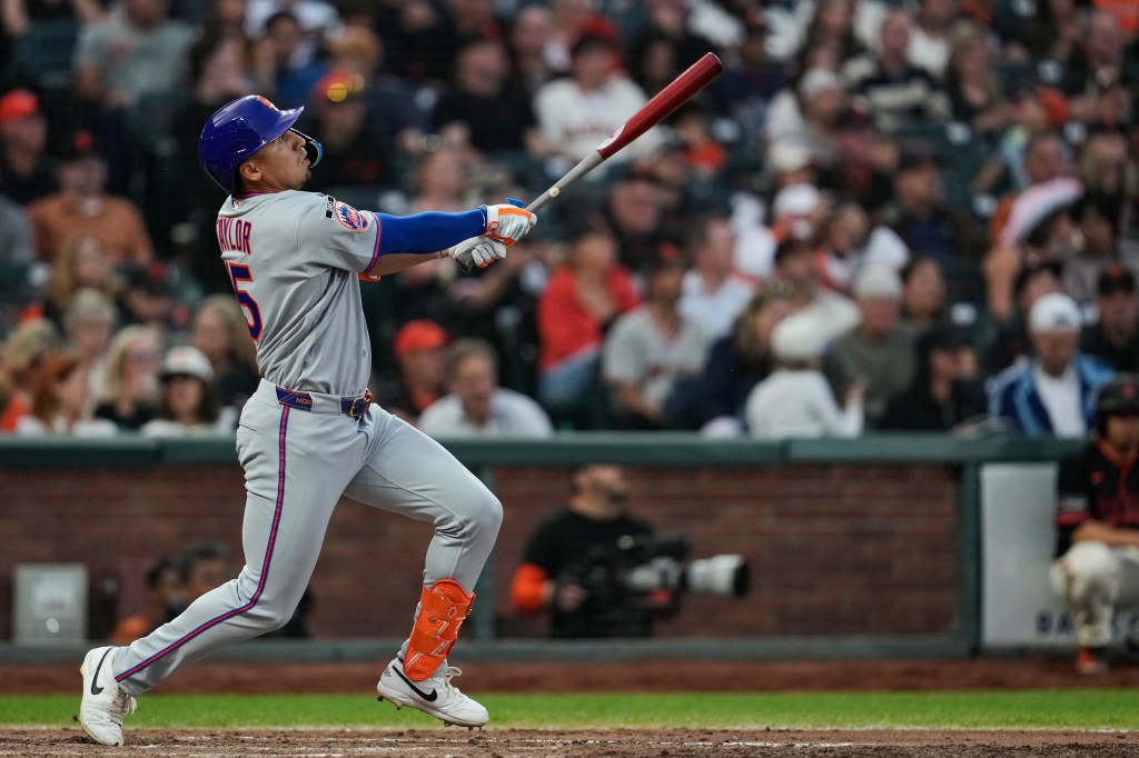 Mets rout Giants 9-0 in second game without Juan Soto