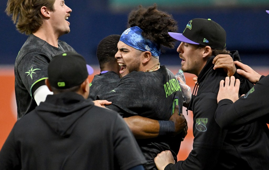 Jonathan Aranda's walk-off spoils Jose Caballero's efforts in Yankees' loss to Rays