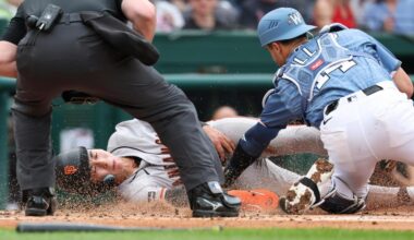 Giants escape a big jam in the 10th, outlast Nationals 7-6 in 12 innings – Baltimore Sun