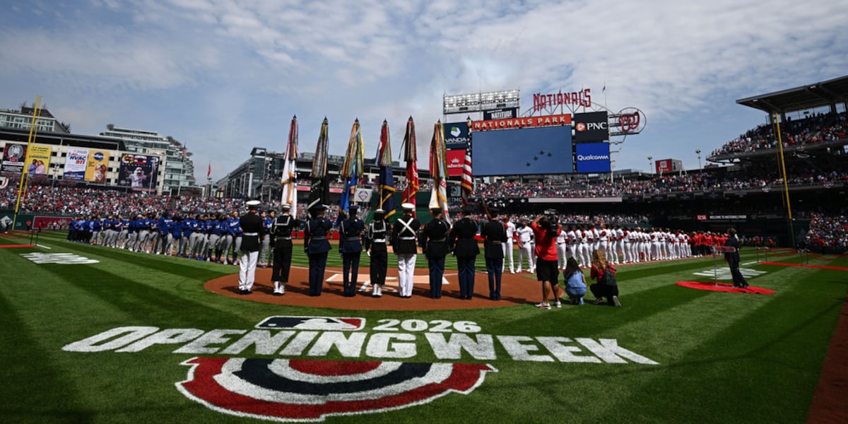 WHSV to broadcast 10 Washington Nationals games this regular season