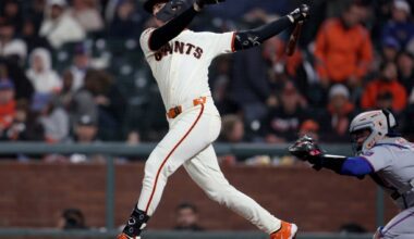 SF Giants' Daniel Susac reaches base four times in first career start