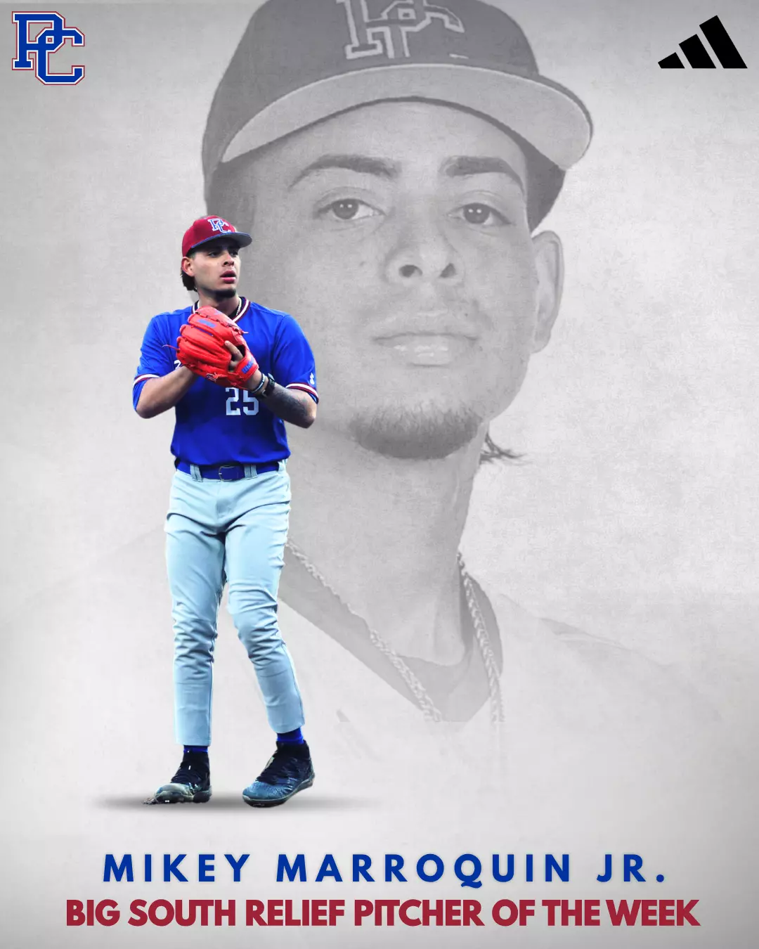 Mikey Marroquin Big South Relief Pitcher of the Week