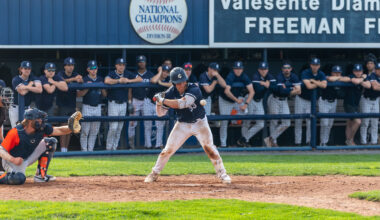 Baseball drops home opener to strong starting pitching