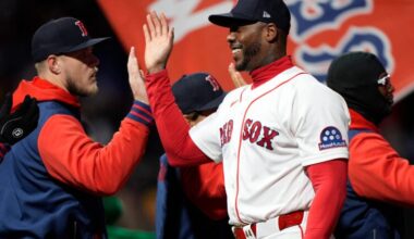 Trevor Story's 2 RBI double lifts Red Sox over Brewers 3-2 and ends 3-game skid