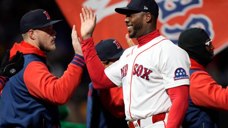 Trevor Story's 2 RBI double lifts Red Sox over Brewers 3-2 and ends 3-game skid