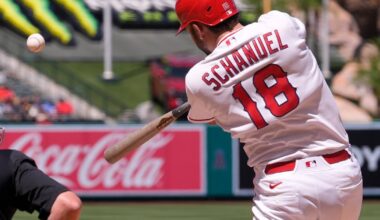 Nolan Schanuel’s bases-clearing double denies Toronto Blue Jays a sweep of Los Angeles Angels