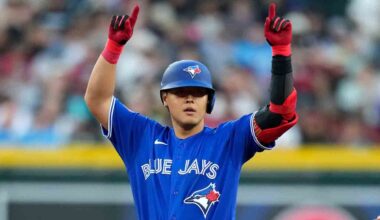 Blue Jays tie franchise record with eight runs in first inning