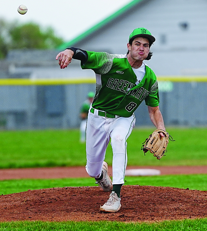 Senior Zack Adams and the Greenwave won a crucial series in Truckee last weekend and end the regular season this week in Reno.
