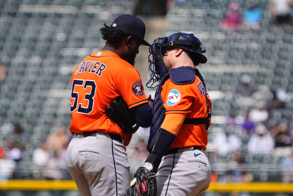 Cristian Javier Exits Start Due To Shoulder Tightness