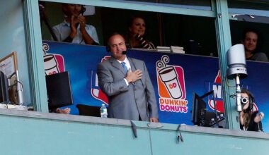 Don Orsillo bade farewell to Red Sox fans from the NESN booth at Fenway Park in September 2015.
