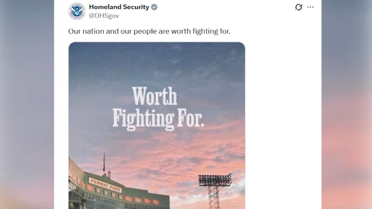 DHS sparks backlash with Fenway Park post – NBC Boston