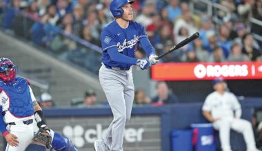 MLB Capsules: Dodgers crush Blue Jays in rematch of last year’s World Series