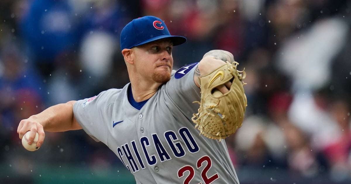 Chicago Cubs' pitcher Cade Horton exits against Cleveland Guardians due to right forearm discomfort