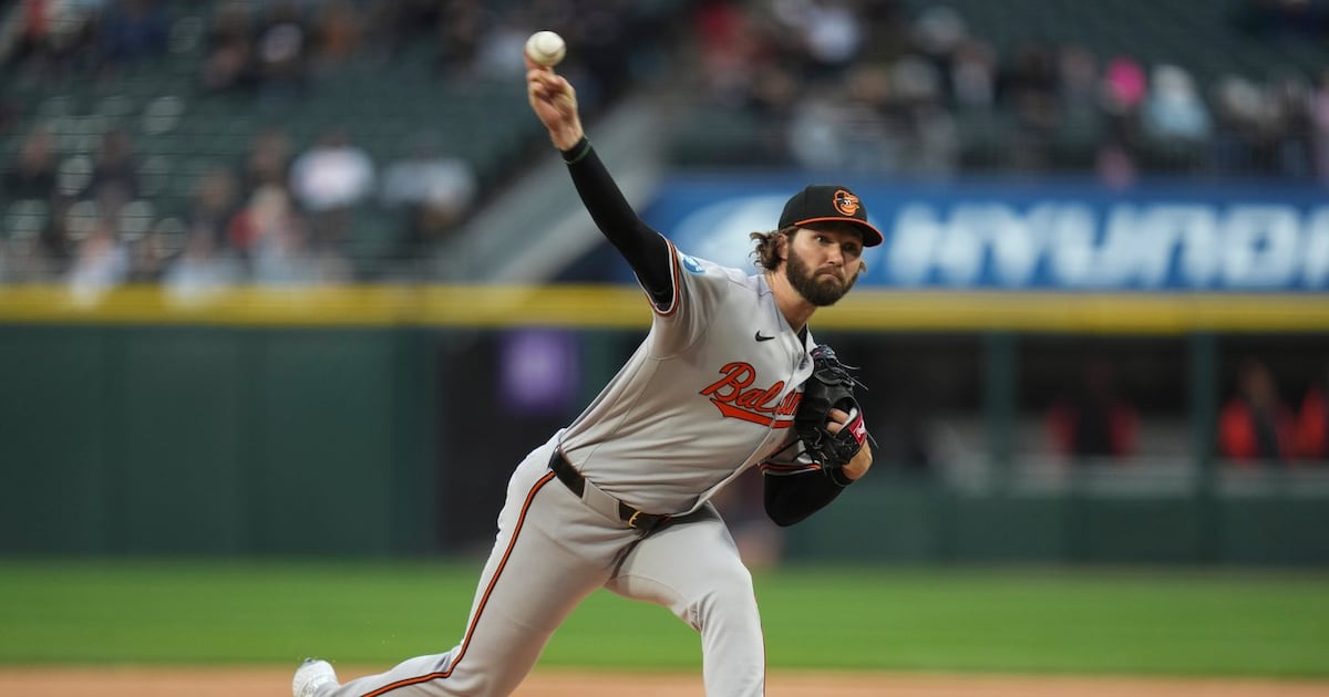 Young has crisp spot start for Baltimore Orioles in win over Chicago White Sox