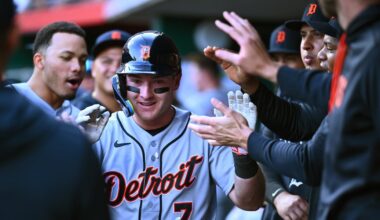 Pinch hitter Hao-Yu Lee’s first MLB homer helps Tigers to an 8-3 win over the Reds