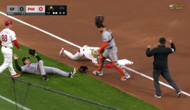 Watch Giants pitcher Tyler Mahle’s jaw-dropping play vs. Phillies – NBC Sports Bay Area & California