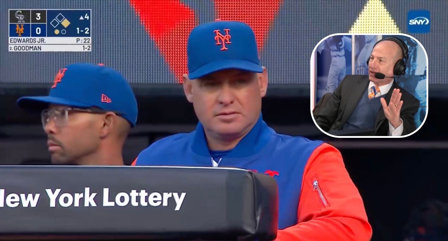 Gary Cohen on Mets, Carlos Mendoza: 'At some point, you gotta call people out'