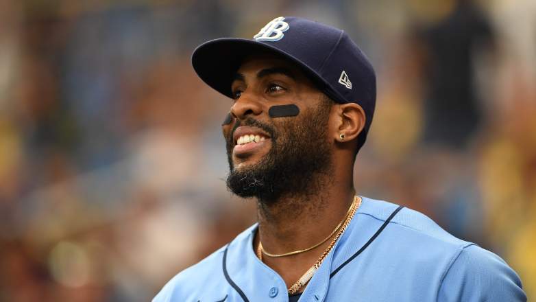 Yandy Diaz of the Tampa Bay Rays