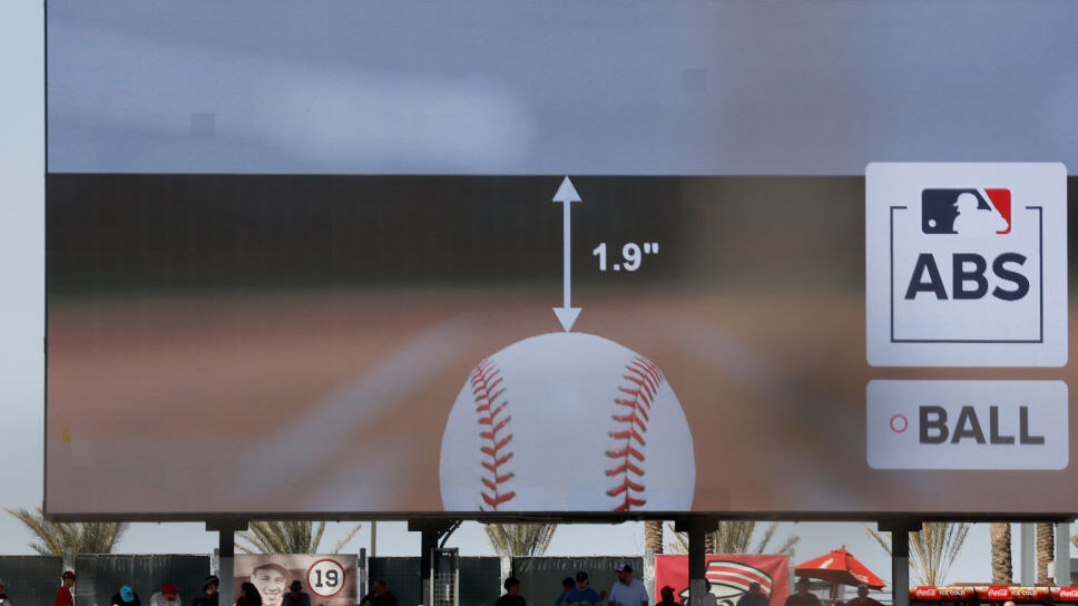 Arizona Diamondbacks v Cincinnati Reds ABS challenge...