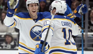 Sabres clinch first playoff berth since 2011, end NHL-record drought