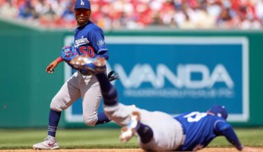 Dodgers’ Mookie Betts (back) to undergo MRI; IL stint possible