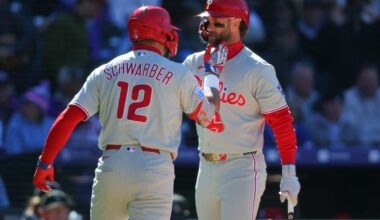Phillies’ hitters swing into gear with first-inning barrage after off-day golfing