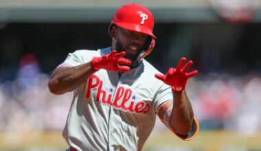 Phillies Announce Lineup Changes After Shutout Losses to Giants