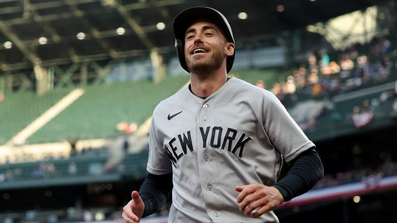 Cody Bellinger of the New York Yankees during a game against the Seattle Mariners
