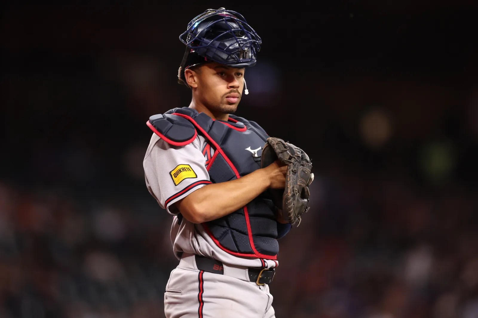 Atlanta Braves catcher Drake Baldwin