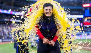 The Blue Jays asked their home run jacket to wake up. It did