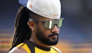 Padres right fielder Fernando Tatis Jr. to make first MLB start at second base