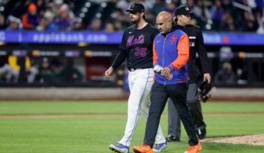 Mets lose Clay Holmes in cold Citi Field loss to A's