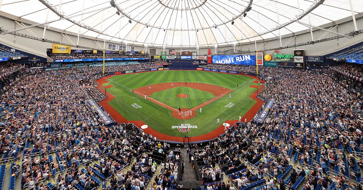 Tampa Bay Rays make return to Tropicana Field after roof repairs