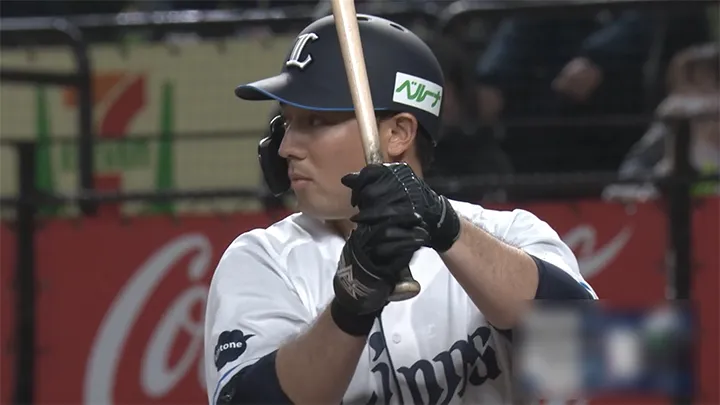 Saitama Seibu Lions player, Yasuka Hayashi © Pacific League TV