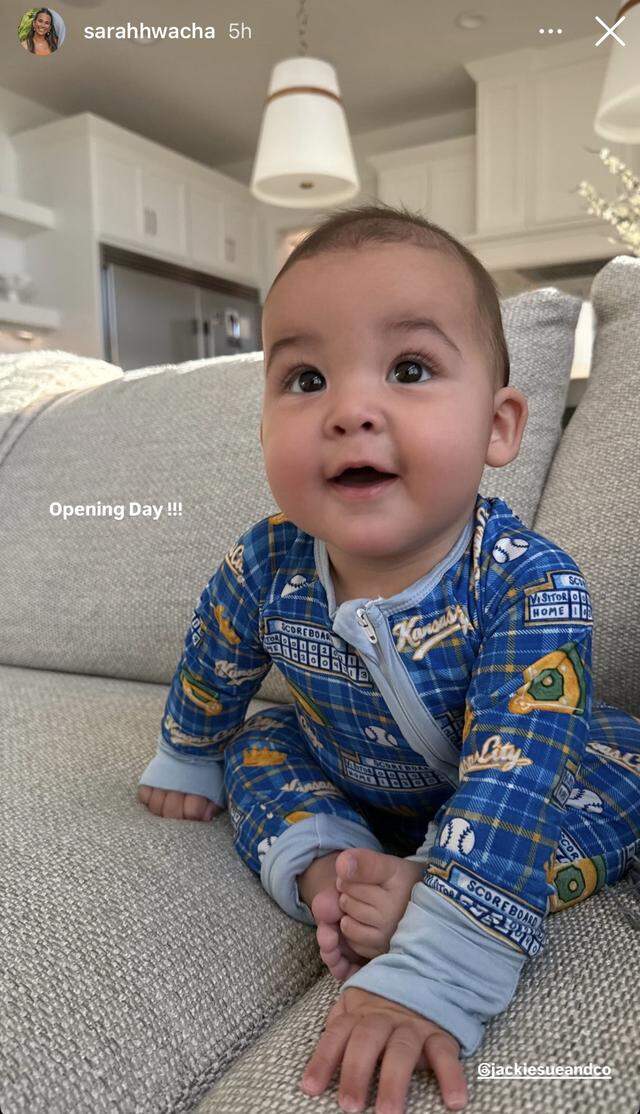 Tommy Wacha, son of Royals pitcher Michael Wacha.