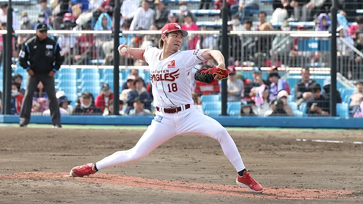 Tohoku Rakuten Golden Eagles pitcher Kenta Maeda [Photo: Provided by the team]