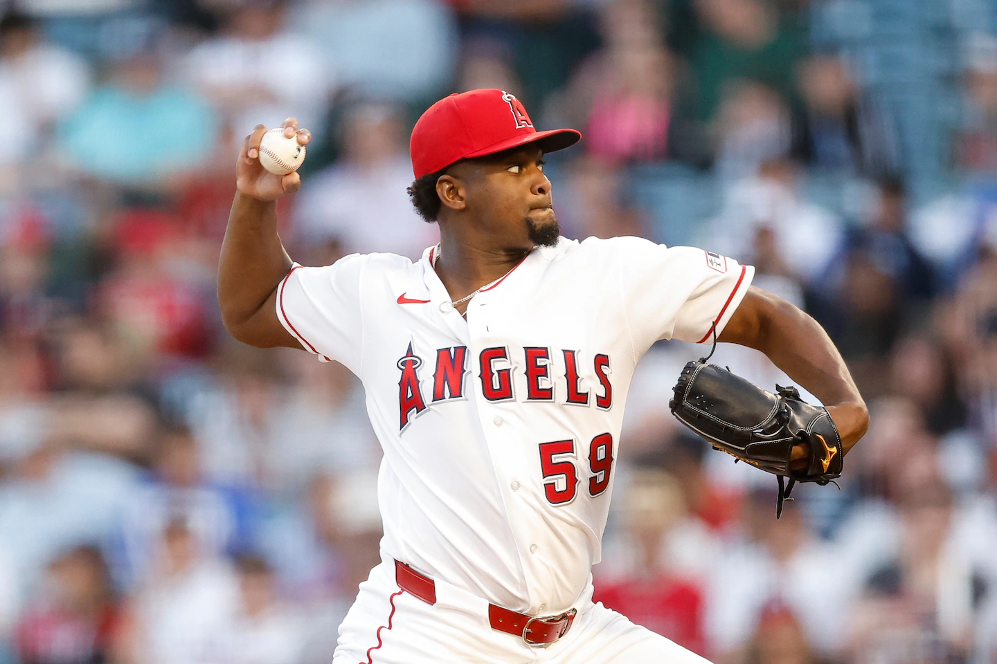 Soriano pitches Angels past Sale and Braves 6-2 with help from homers by Neto, Adell