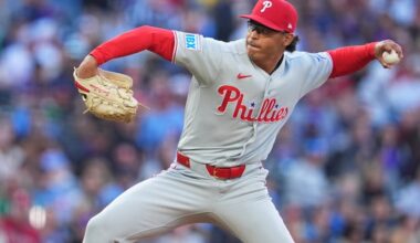 Phillies relief pitcher Jesús Luzardo went six-plus innings on the mound, allowing just five hits in the team's second straight defeat of the Colorado Rockies at Coors Field.