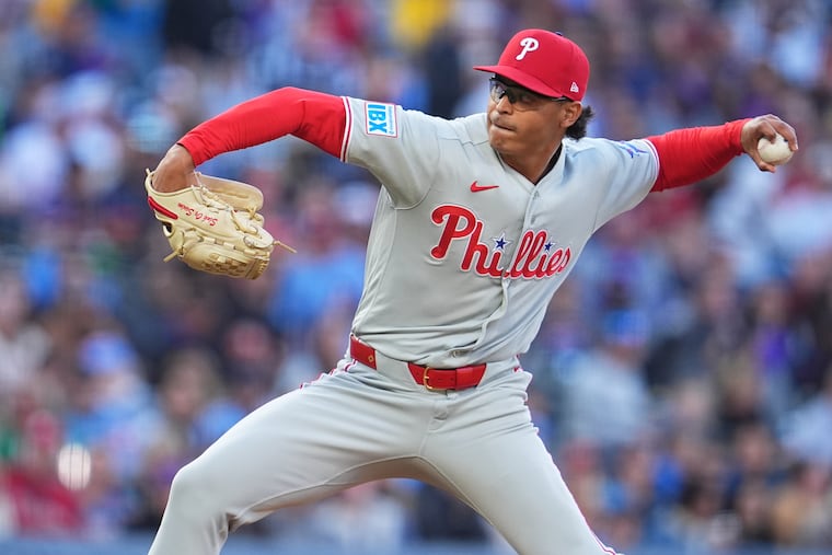 Phillies relief pitcher Jesús Luzardo went six-plus innings on the mound, allowing just five hits in the team's second straight defeat of the Colorado Rockies at Coors Field.
